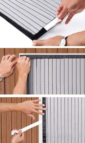 Universal door mosquito net 80/90/100 x 210/22