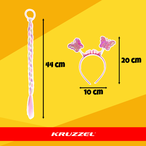 Costume de papillon 6 pièces Kruzzel 26742