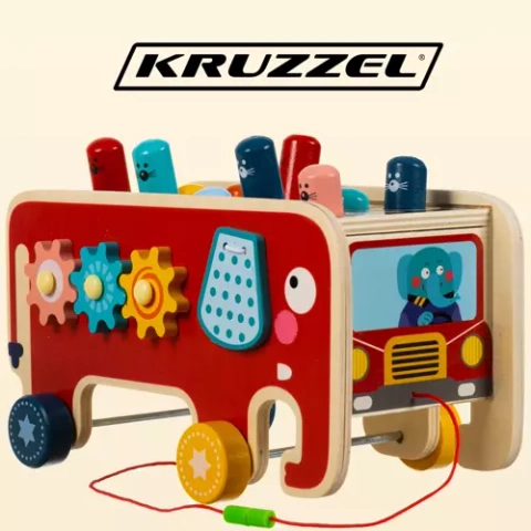 Holzelefant - Kruzzel 20349 Nagler