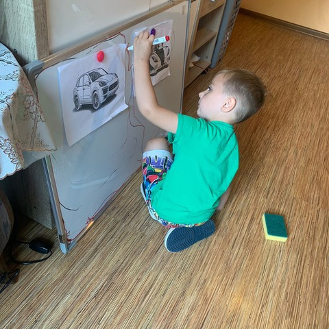 Trocken abwischbare Tafel 60x90cm Maaleo 24326