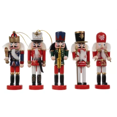 Nutcracker for Christmas tree - 5 pcs. 20358