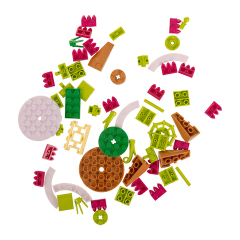 Construction blocks - flowers 172 pcs 26459