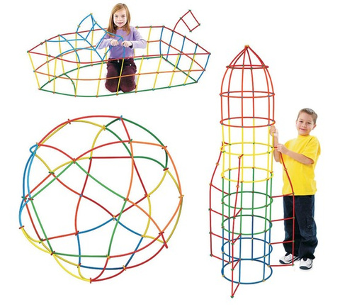 Blocks - straws - set of 408 pcs. 22408