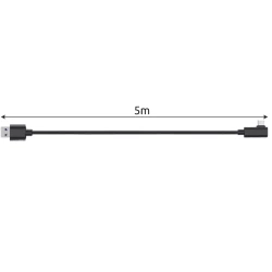 USB-A 2.0 5m C Izoxis 19911 cable