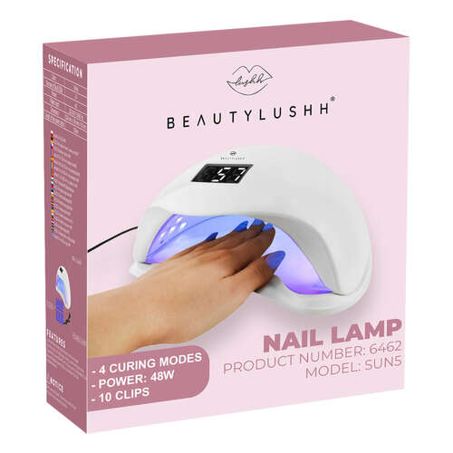 24 LED 48W UV lempa + Beautylushh klipai