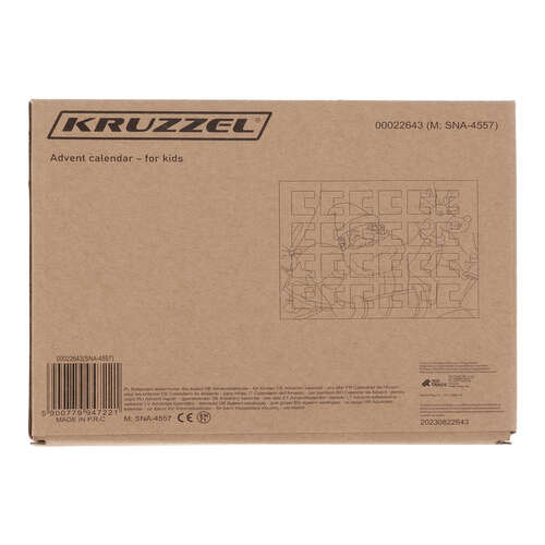 Advento kalendorius - vaikams Kruzzel 22643