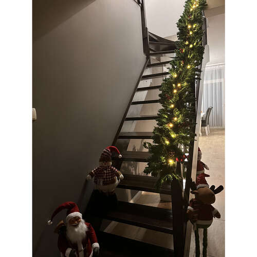 Kalėdų eglutės girlianda 2,7 m būstinė su Ruhhy 22325 lemputėmis