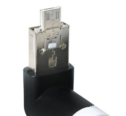 Mikro USB ventiliatorius juodas