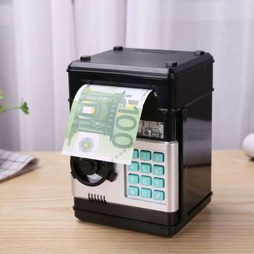Piggy bank - seifas / elektroninis bankomatas 23545