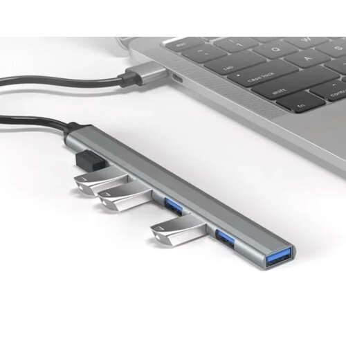 USB HUB – 1 prievadas 3.2 + 6 prievadai 2.0 Izoxis 24374