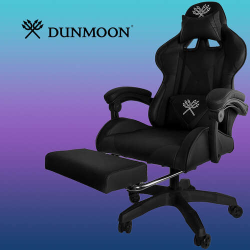 Žaidimų kėdė - juoda Dunmoon 24243