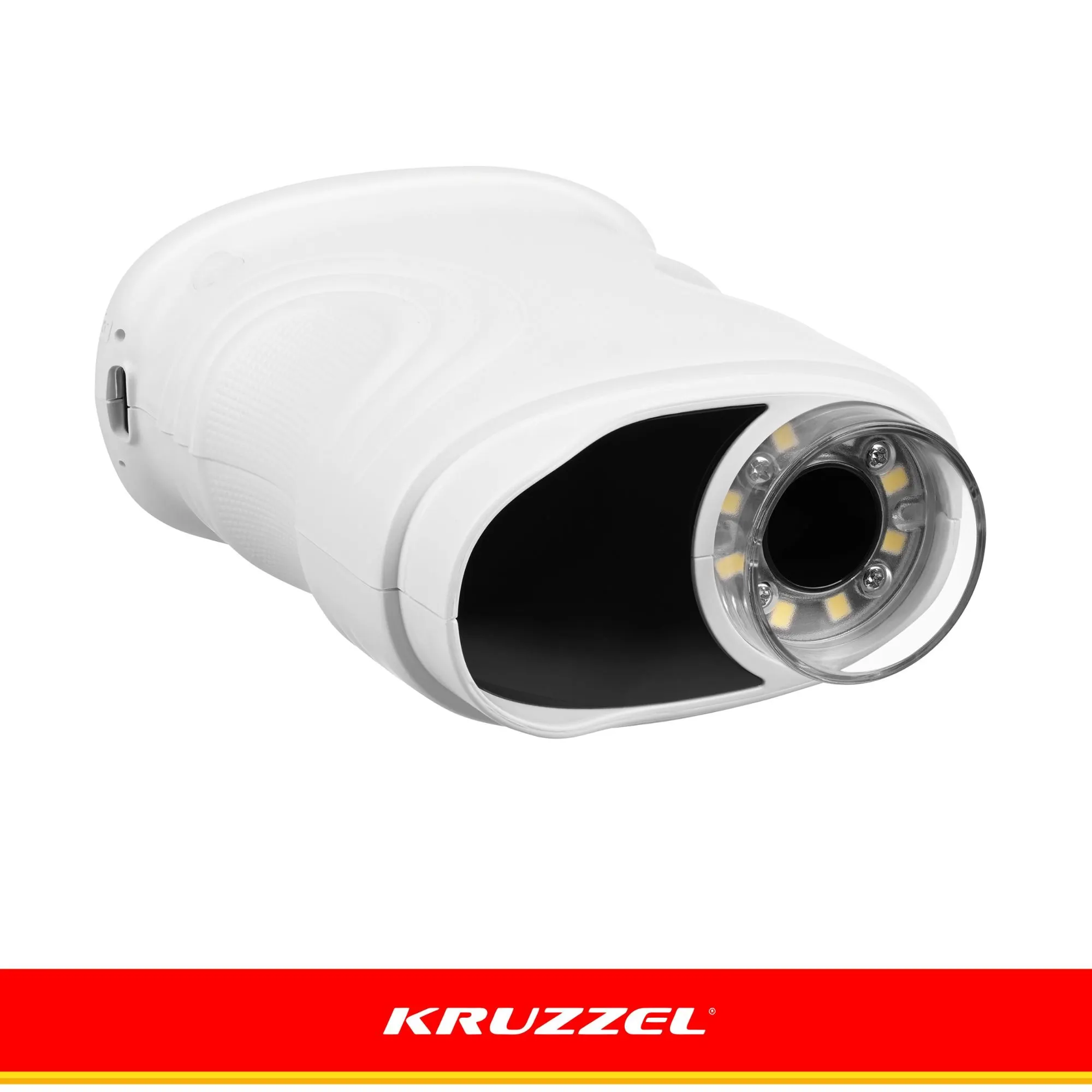 Дитячий цифровий кишеньковий мікроскоп Kruzzel 28318, 1000×, 2 Мп, IPS-екран 2", 8 LED, білий