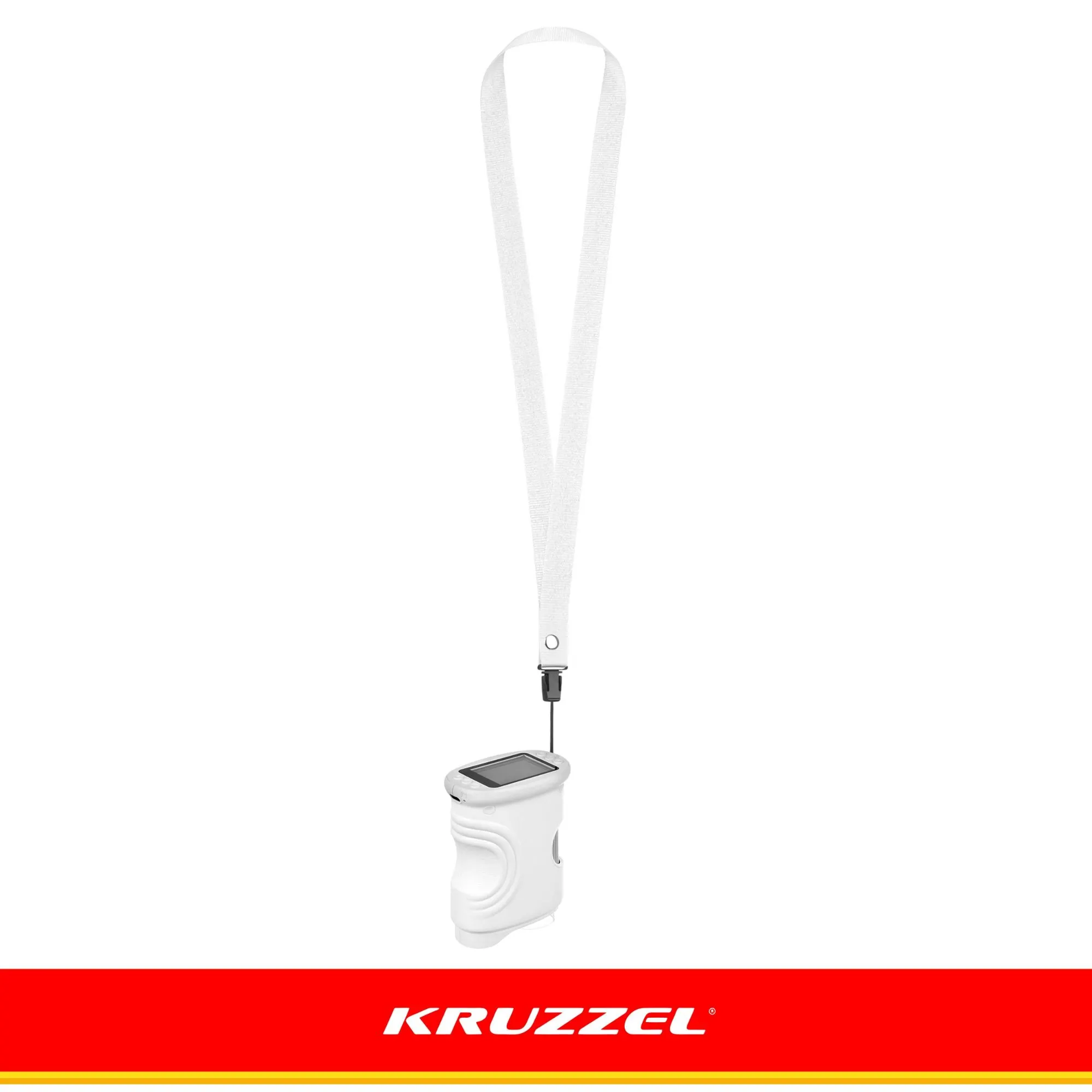 Дитячий цифровий кишеньковий мікроскоп Kruzzel 28318, 1000×, 2 Мп, IPS-екран 2", 8 LED, білий