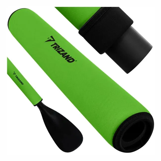 Pływak do wiosła SUP Trizand, zielony, 33 cm, otwór 2,5 cm