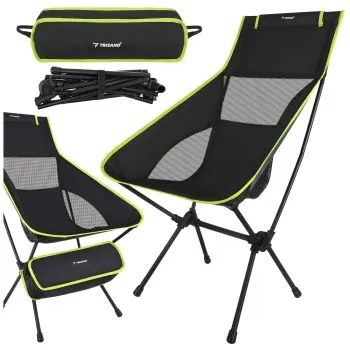 Fishing chair 41x52x86cm black Trizand