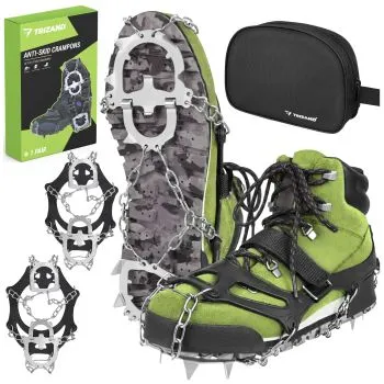Shoe grips/non-slip spikes, size L, Trizand