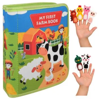 Interaktivní knížka – farma Kruzzel