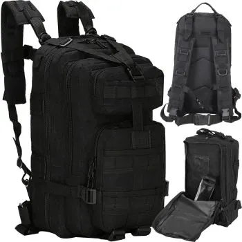 Plecak militarny XL czarny