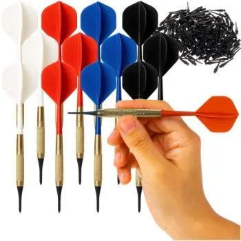 Rzutki dart zestaw 12szt + groty Trizand 26100
