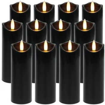 Świece LED 12 sztuk 15cm Ruhhy 26382