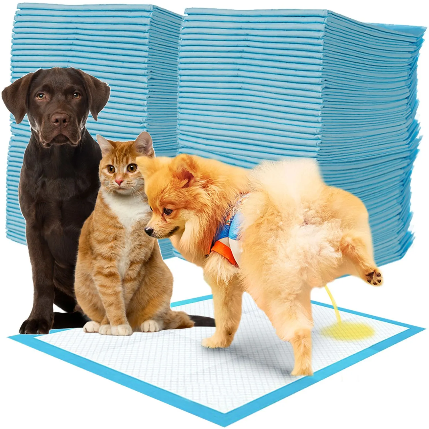 Serviette hygiénique absorbante - lot de 50 pcs. 