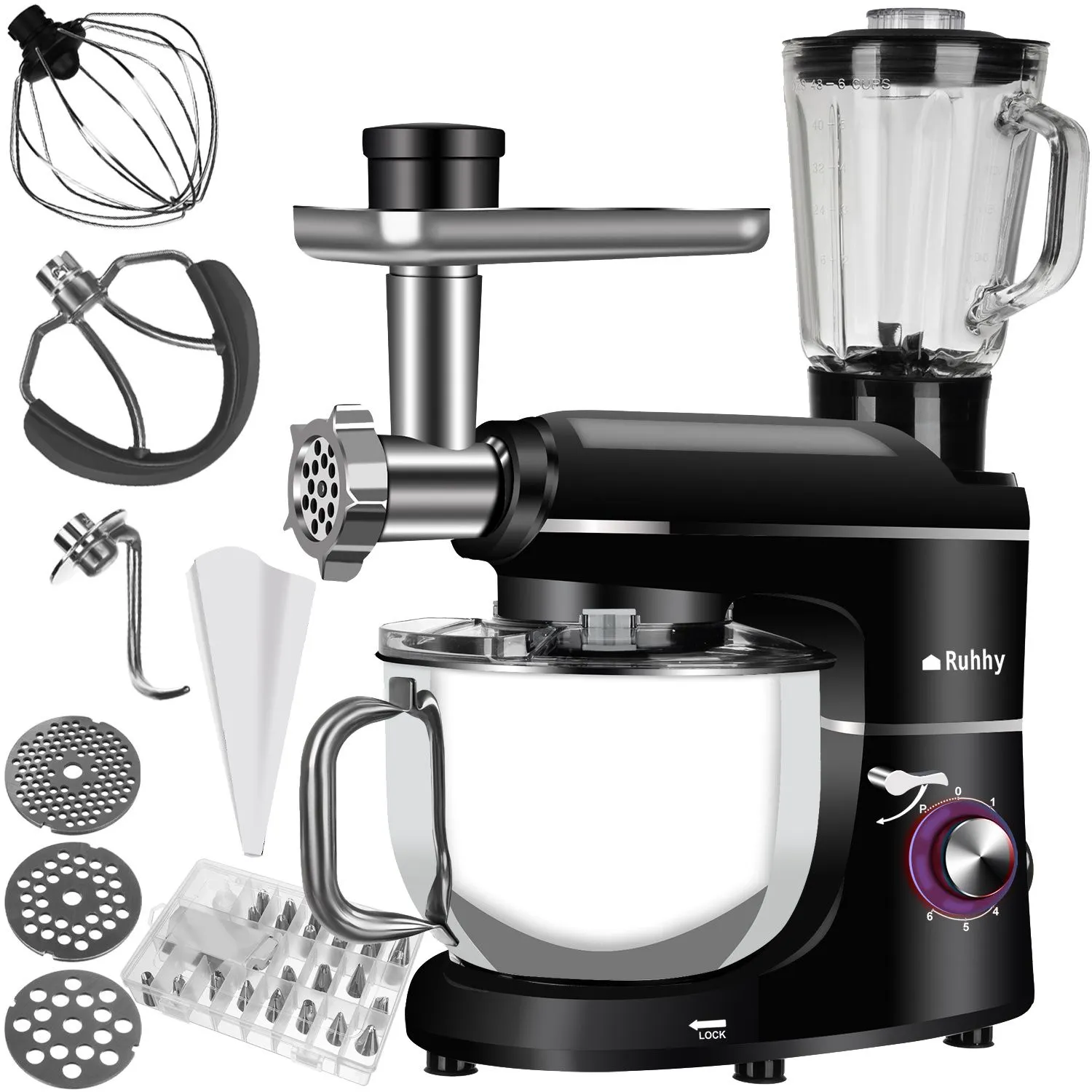 Planetární kuchyňský robot s mixérem 2200W