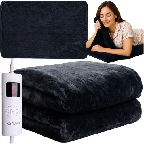 Tapis de couverture électrique 180x130cm Ruhhy 26202