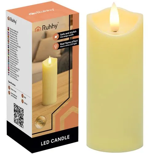 LED žvakė/įdėklas 12,5 x 5 cm 1 vnt. Ruhhy 26484