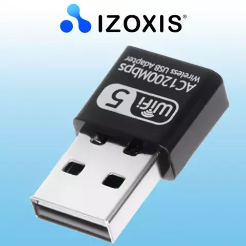 Адаптер WIFI-USB 1200 Мбит/с Izoxis 19181