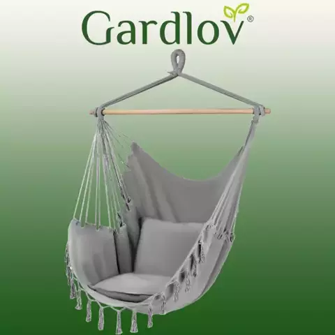 Гамак - Кресло бразильское серое Gardlov 20937