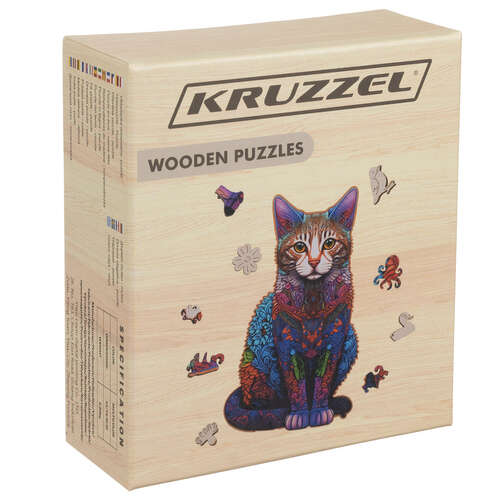 Деревянный пазл - пазл Kruzzel 22878