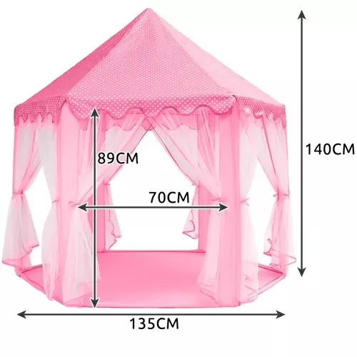Детская палатка Kruzzel розовая 23869