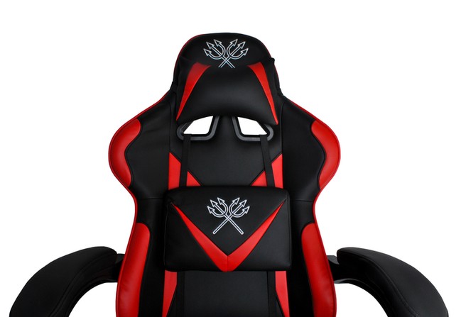Игровое кресло - черно-красный Данмун