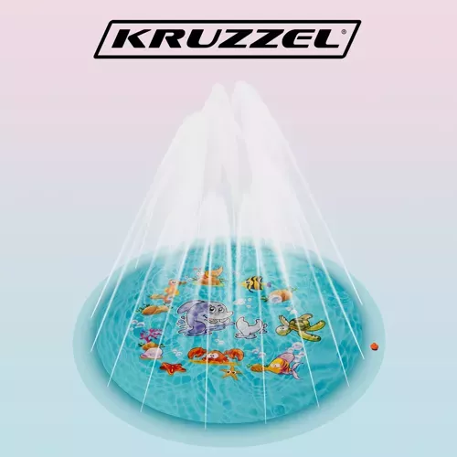 Коврик для воды-фонтан 170см Kruzzel 23138