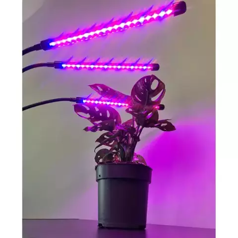 Лампа 20 LED 3 шт. для роста растений Гардлов 19242