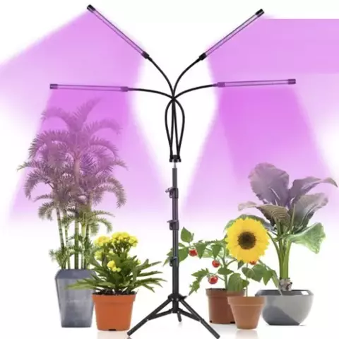 Лампа 20 LED 4шт. для роста растений Gardlov 19388