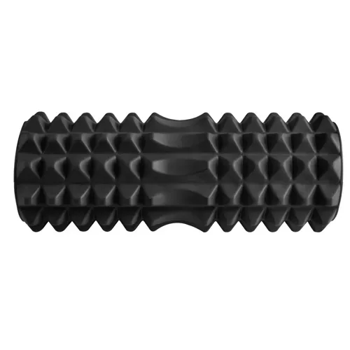 Ролик для йоги - массажный ролик (черный) 23570