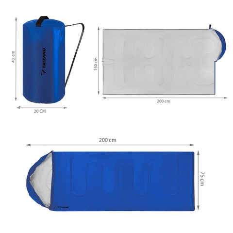 Спальный мешок - синий S10249