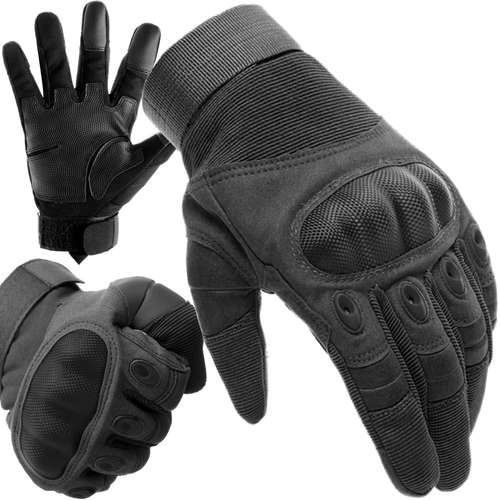 Тактические перчатки XL - черные Trizand 21770