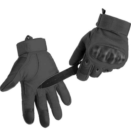 Тактические перчатки XL - черные Trizand 21770