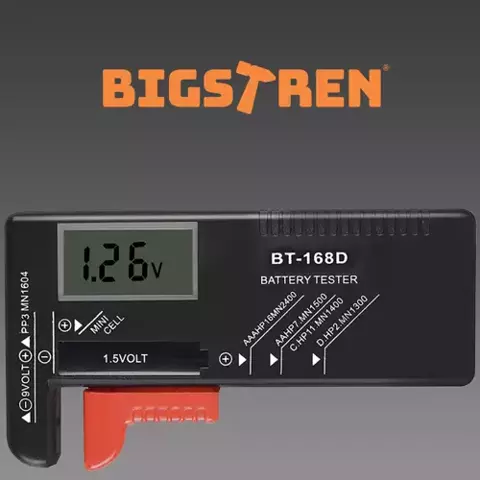 Тестер/измеритель аккумуляторов Bigsren 19898