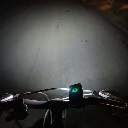 4T6 USB-фонарь для велосипеда + задний фонарь 23677