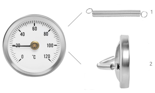 T8122 циферблатный термометр