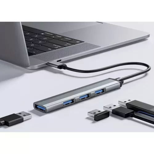 USB HUB - 1 порт 3.0 + 3 порта 2.0 Izoxis 23316